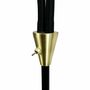 Floor lamps - Lilje Black/ brass Floor lamp - DYBERG LARSEN
