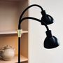 Floor lamps - Lilje Black/ brass Floor lamp - DYBERG LARSEN