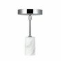Lampes de table - Lampe de table LED rechargeable Starlight chrome/marbre blanc - DYBERG LARSEN