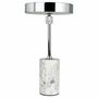 Lampes à poser - Lampe de table LED rechargeable Starlight chrome/marbre gris - DYBERG LARSEN
