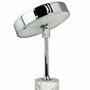 Lampes à poser - Lampe de table LED rechargeable Starlight chrome/marbre gris - DYBERG LARSEN