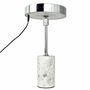 Lampes à poser - Lampe de table LED rechargeable Starlight chrome/marbre gris - DYBERG LARSEN