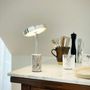 Lampes à poser - Lampe de table LED rechargeable Starlight chrome/marbre gris - DYBERG LARSEN