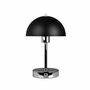 Lampes à poser - Lampe de table LED Malmø noir/chrome rechargeable - DYBERG LARSEN