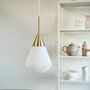 Suspensions - Ballon Opale/laiton Pendentif Petit - DYBERG LARSEN