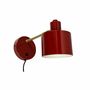 Wall lamps - Ocean Dark red/ brass Wall lamp - DYBERG LARSEN