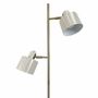 Floor lamps - Ocean beige/ Brass Floor lamp - DYBERG LARSEN