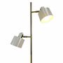 Floor lamps - Ocean beige/ Brass Floor lamp - DYBERG LARSEN