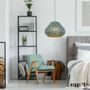 Suspensions - ACAPULCO suspension avec abat-jour en corde en coton - LUXCAMBRA