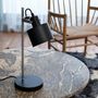 Table lamps - Ocean black/ steel table lamp - DYBERG LARSEN