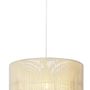 Suspensions - ACAPULCO suspension avec abat-jour en corde en coton 44cm de diamètre - LUXCAMBRA