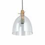 Suspensions - Bistro D25 Suspension Verre clair - DYBERG LARSEN