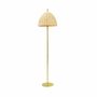 Floor lamps - AMA floor lamp in natural wicker - LUXCAMBRA
