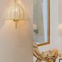 Wall lamps - AMA wall lamp in natural wicker - LUXCAMBRA