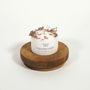Décorations florales - Bougie votive - Tarte à la rhubarbe (80G) - MAISON SÉJOUR