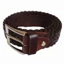 Apparel - Braided Leather Belt for men and ladies - BERBER LEATHER
