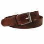 Prêt-à-porter - Ceinture en cuir cousu pour hommes et femmes (étroite) - BERBER LEATHER