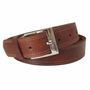 Apparel - Stitched Leather Belt for men and women (wide) - BERBER LEATHER