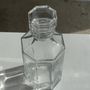 Carafes - Carafe à bouchon en verre octogonale marque Luminarc France série Octime au dessous H25 - OFFICE OBJETS