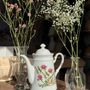 Accessoires thé et café - Théière à motifs de fleurs roses stylisées marque Fabriqué en Corée H23 - OFFICE OBJETS