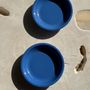 Assiettes au quotidien - 2 assiettes vintage bleues creuses D22 - OFFICE OBJETS