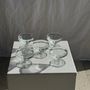 Installation accessories - 5 small vintage glass stemmed bowls - OFFICE OBJETS