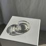 Installation accessories - Vintage glass ashtray Mexico D:11.5 - OFFICE OBJETS