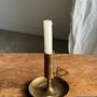 Candlesticks and candle holders - Brass hand candle holder MALM H11.5 - OFFICE OBJETS