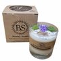 Bougies - Grandes bougies en verre avec lilas, boîte de 6, muguet - BEAUTY SCENTS CANDLES