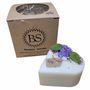 Bougies - Petites bougies en forme de cœur avec lilas, boîte de 6, muguet - BEAUTY SCENTS CANDLES