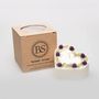 Bougies - Grandes bougies en forme de cœur avec mûre, boîte de 6, fraise - BEAUTY SCENTS CANDLES