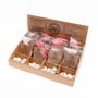 Bougies - Présentoir de cire de soja fondante, ensemble Fruitscent - BEAUTY SCENTS CANDLES