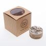 Candles - Small Scented Soy Candle With Wild Flowers box of 6, Mango - BEAUTY SCENTS CANDLES