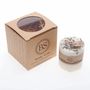 Candles - Medium Scented Soy Candle With Wild Flowers box of 6, Lavender - BEAUTY SCENTS CANDLES