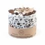 Bougies - Grande bougie parfumée au soja et aux grains de café, boîte de 6, vanille et café - BEAUTY SCENTS CANDLES