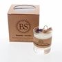 Candles - Small Scented Soy Candle With Blueberries In Glass Container box of 6, Black Currant - BEAUTY SCENTS CANDLES