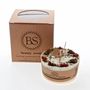 Candles - Medium Low Handmade Scented Candles With Star Anise & Red Berries box of 6, Anise - BEAUTY SCENTS CANDLES