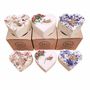 Bougies - Coffret d'échantillons de grandes bougies en forme de cœur - BEAUTY SCENTS CANDLES