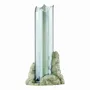 Vases - CATHARSIS, Sculptural Statement Vase for flowers in glass and stone - COKI