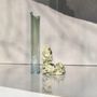 Vases - CATHARSIS, Sculptural Statement Small Vase for flowers, Soft Sage - COKI