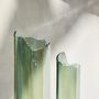 Vases - CATHARSIS, Sculptural Statement Small Vase for flowers, Soft Sage - COKI