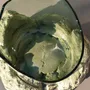 Vases - CATHARSIS, Sculptural Centerpiece Bowl in glass and stone, Soft Sage - COKI