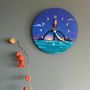 Objets de décoration - horloge temps les irènes - LES RITOURNAILES