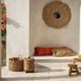 Decorative objects - The Raffia Cushion Cover Rectangular - Natural - 30x50 - BAZAR BIZAR LIVING