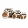 Paniers à linge - Panier de plage Little Bay, blanc naturel, taille S - BAZAR BIZAR LIVING