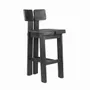 Stools - The Sama Sama Barstool - Black - BAZAR BIZAR LIVING