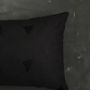 Coussins textile - Coussin en lin brodé - BAAN