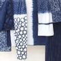 Coussins textile - Couvre lit indigo N°1 - BAAN