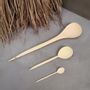 Ustensiles de cuisine - Cuillers ovales citronnier - 13cm - BAAN