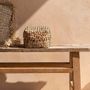 Paniers à linge - Le panier en coque de noix de coco - Naturel - L - BAZAR BIZAR LIVING